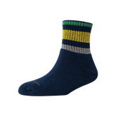 Men's YW-M1-260 Terry 3 Stripe Ankle Socks